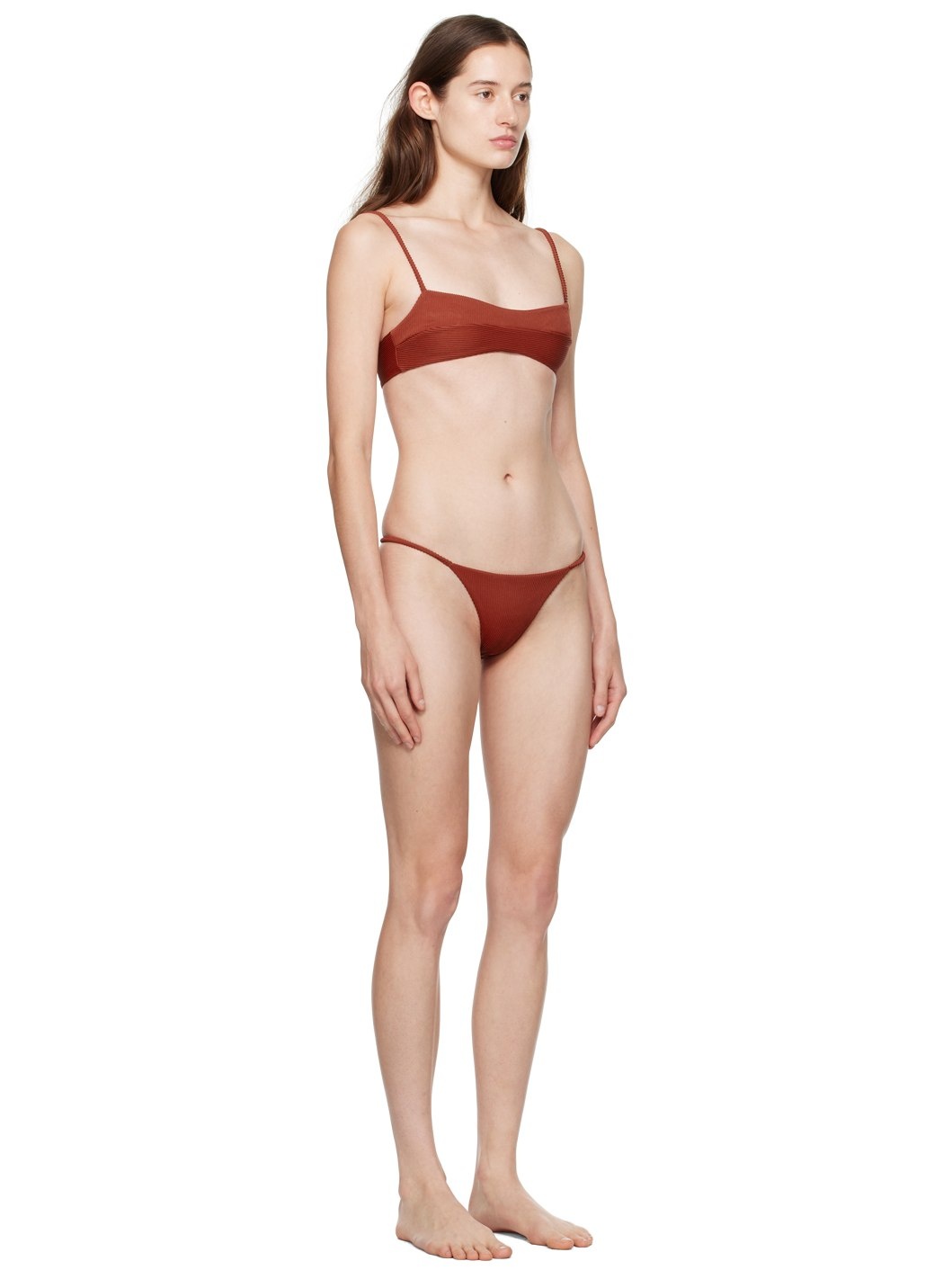 Burgundy Agatha & Lari Bikini - 2