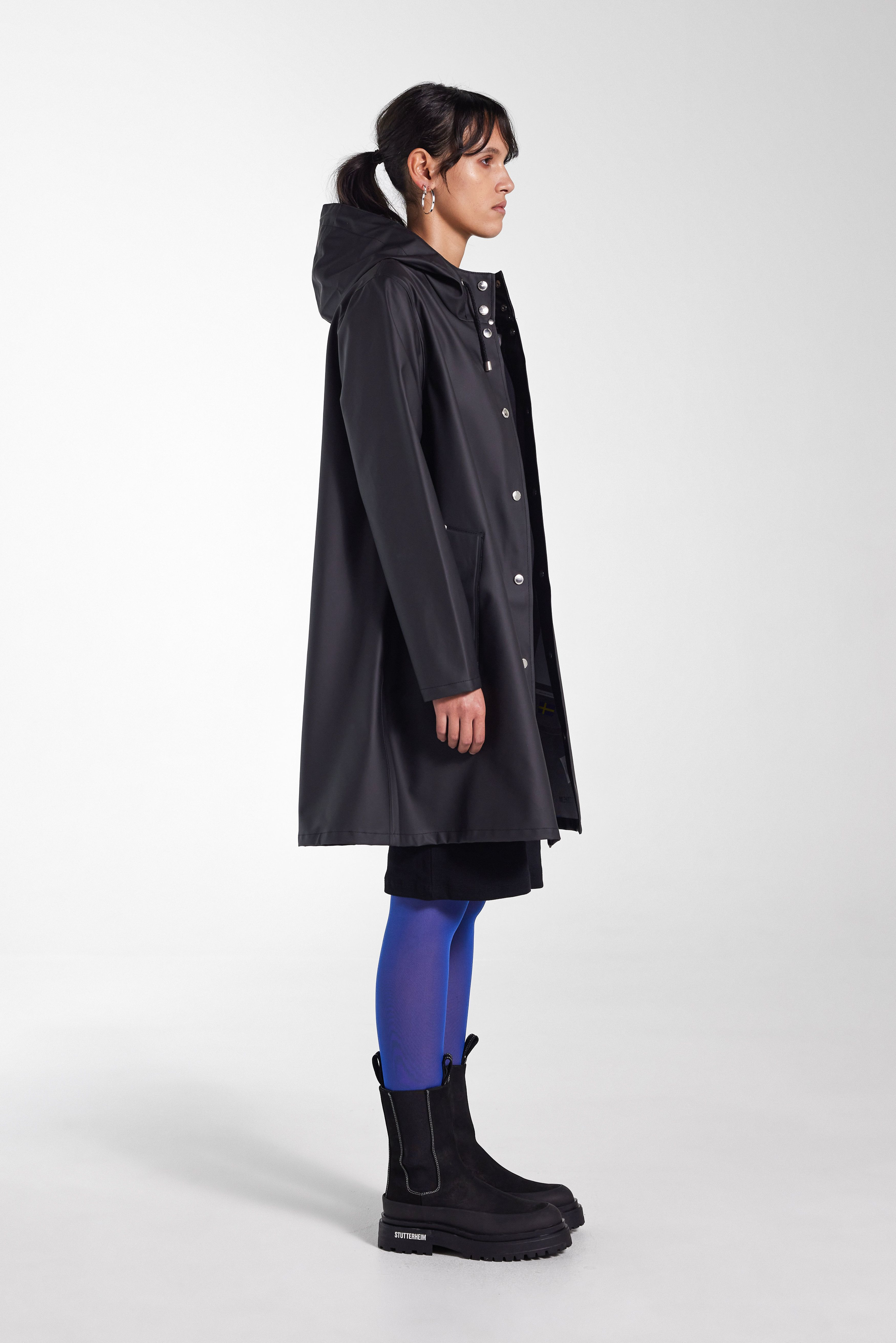 Mosebacke Lightweight Raincoat Black - 3