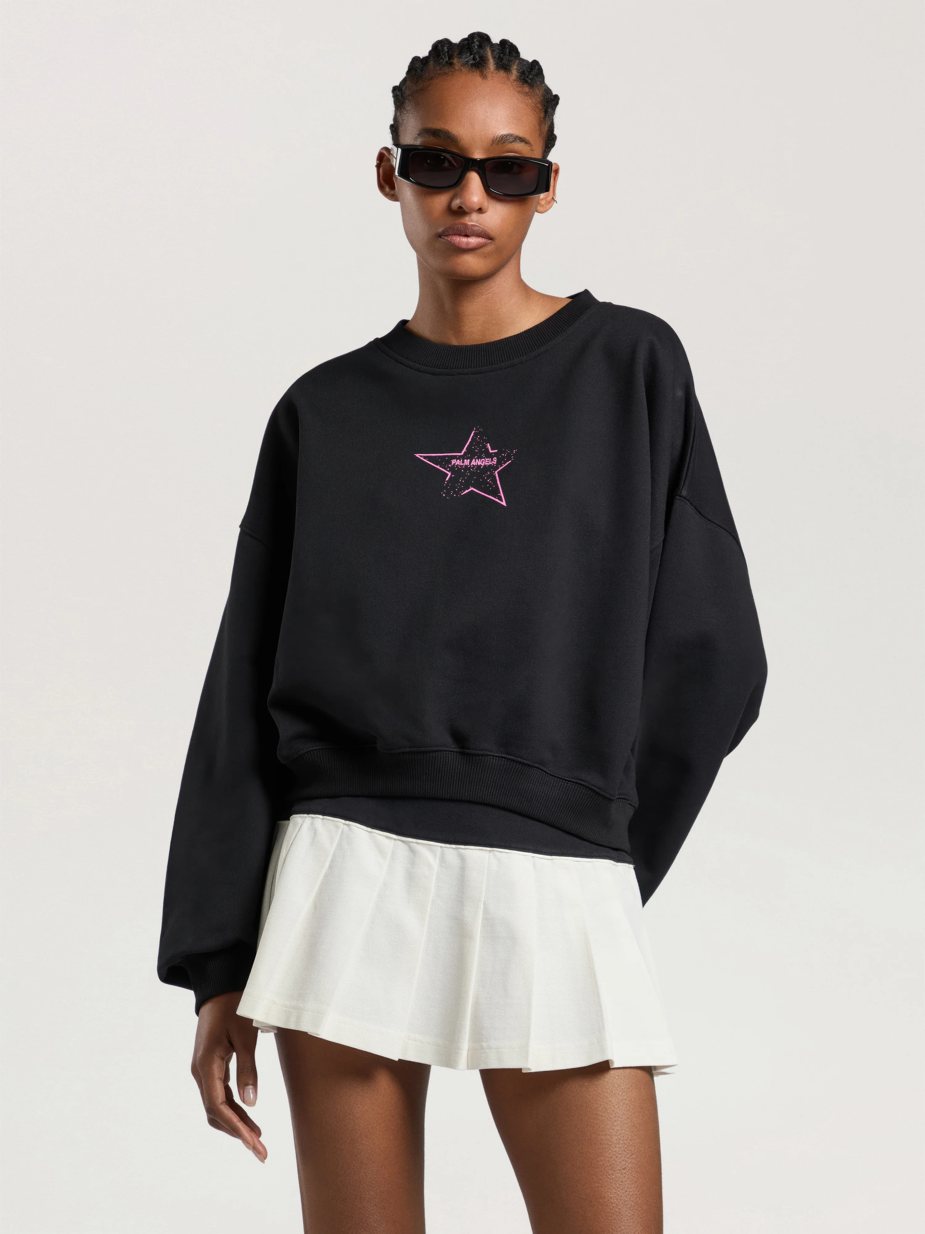 Icon Palm Loose Crop Crew - 1