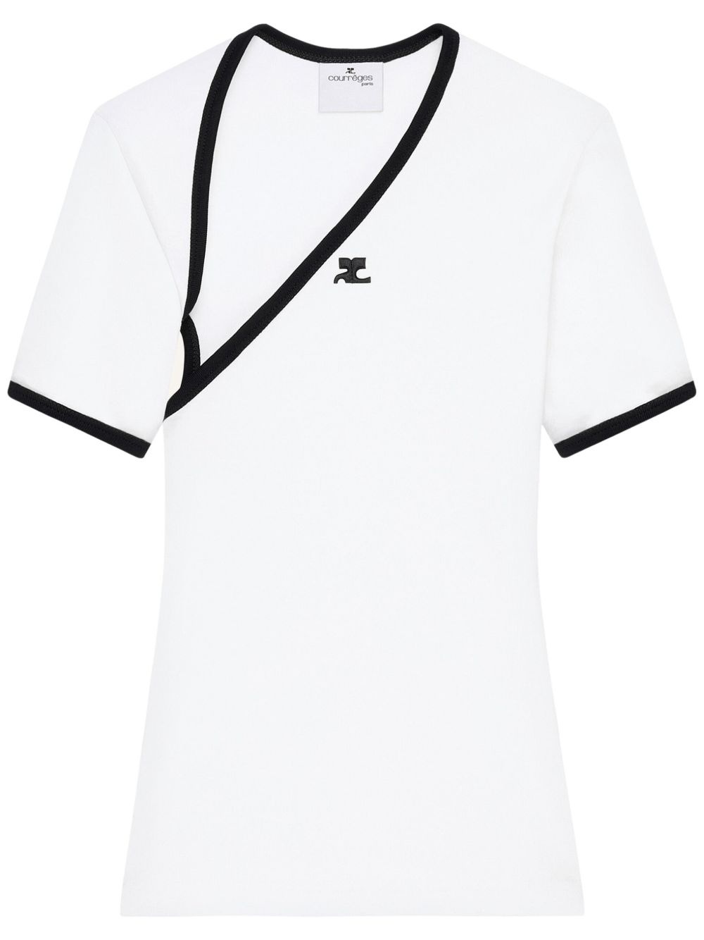 Slash Contrast T-shirt - 1