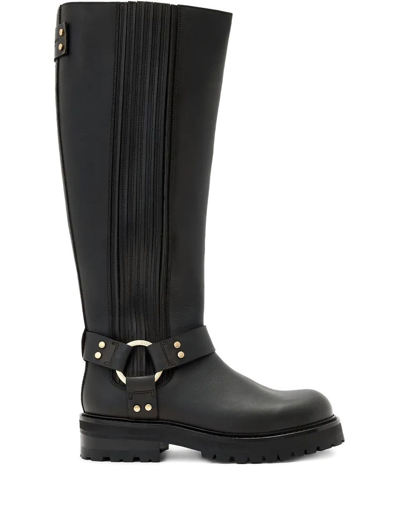 450mm Maddie leather boots 1