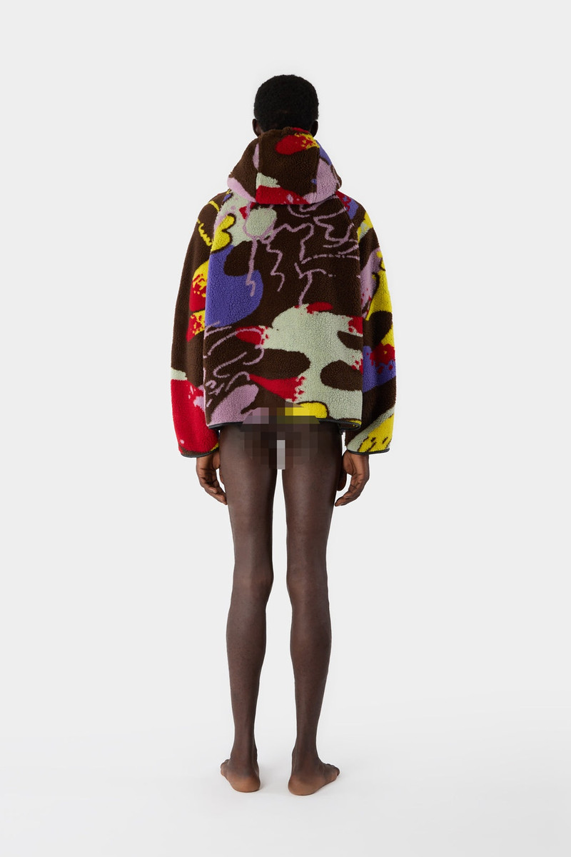 WHATEVER PRINT FAUX SHEARLING 5