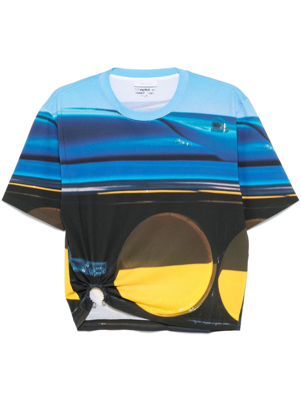 graphic print T-shirt - 1