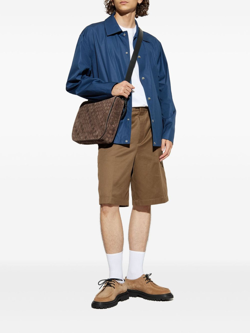 Jil Sander pleated cotton shorts outlook