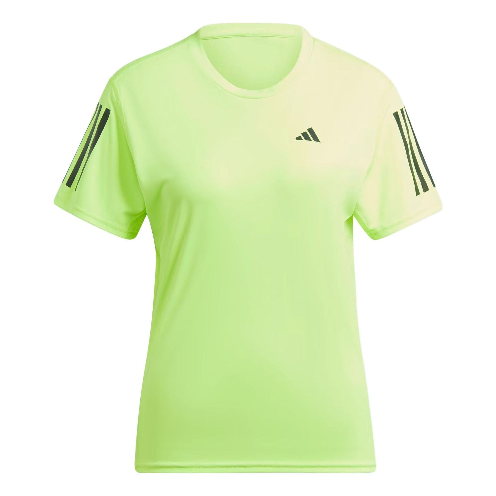 (WMNS) adidas Own the Run Tee 'Lucid Lemon' IL4133 - 1