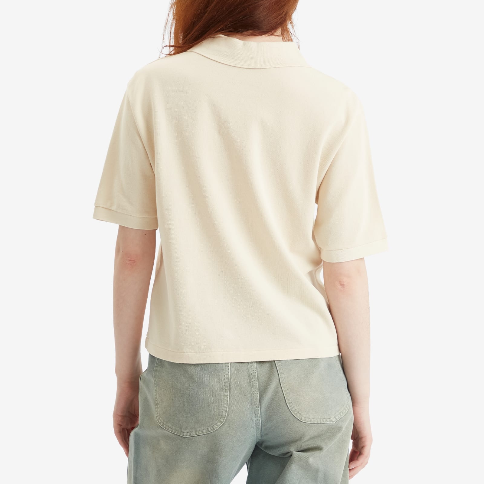 AURALEE Auralee High Gauge Pique Polo | endclothing | REVERSIBLE