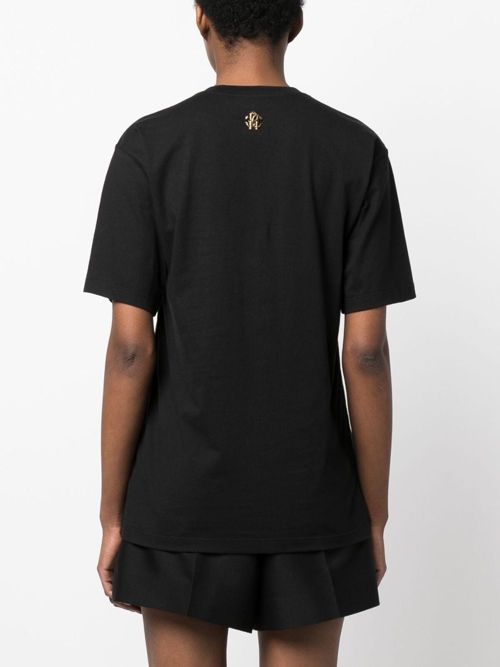 appliquÃ©-detail short-sleeve T-shirt - 4