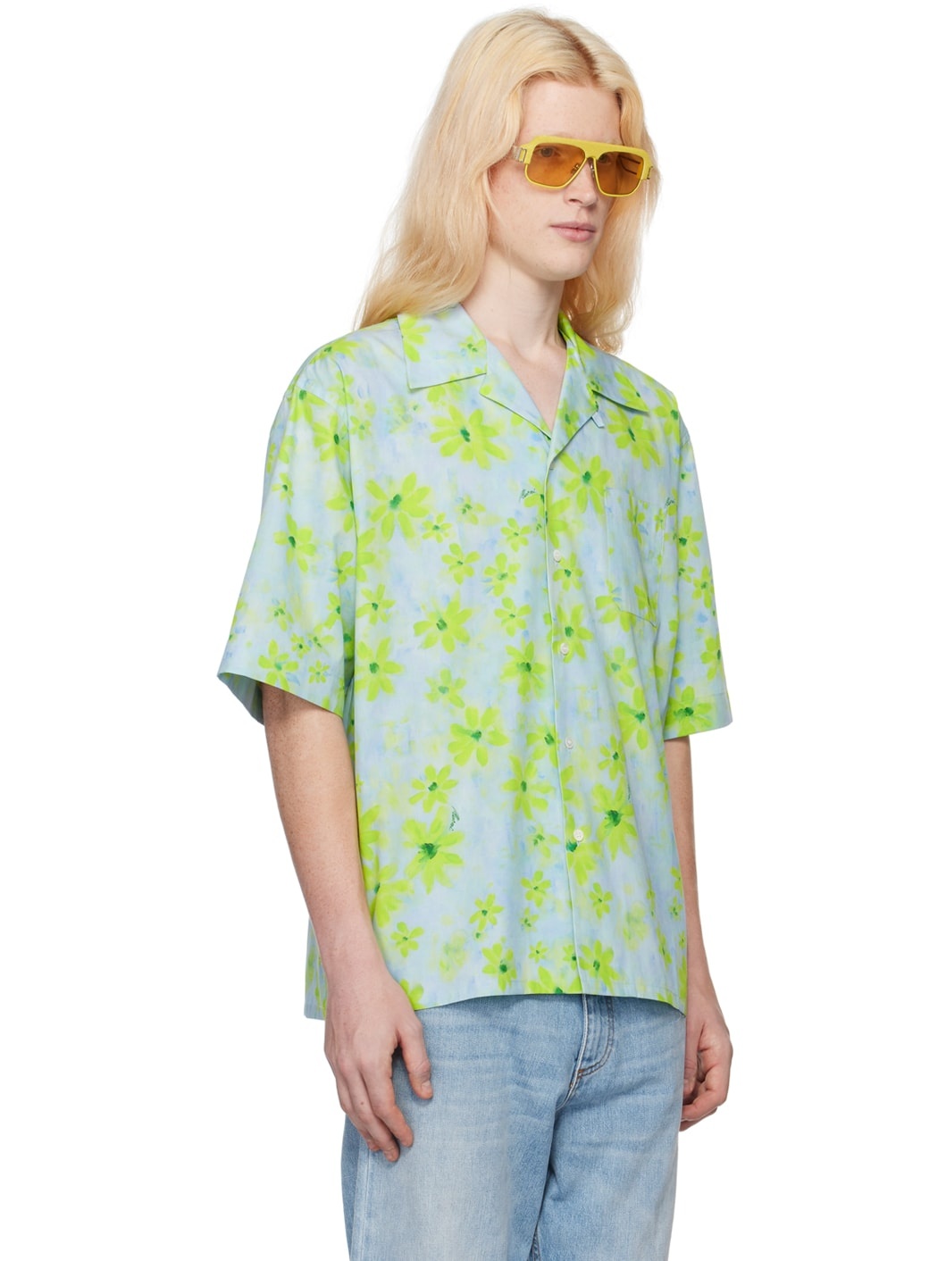 Blue & Green Parade Shirt - 2