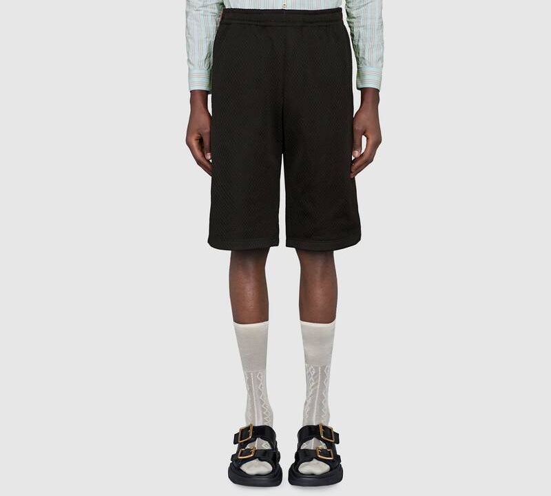 Men's Gucci Side Mesh Shorts Black 600215-XJB1N-1082 - 4
