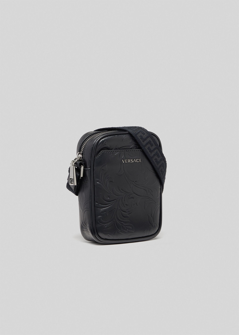 Embossed Barocco Cross Body Bag 3