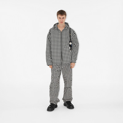 Burberry Houndstooth Cargo Trousers outlook