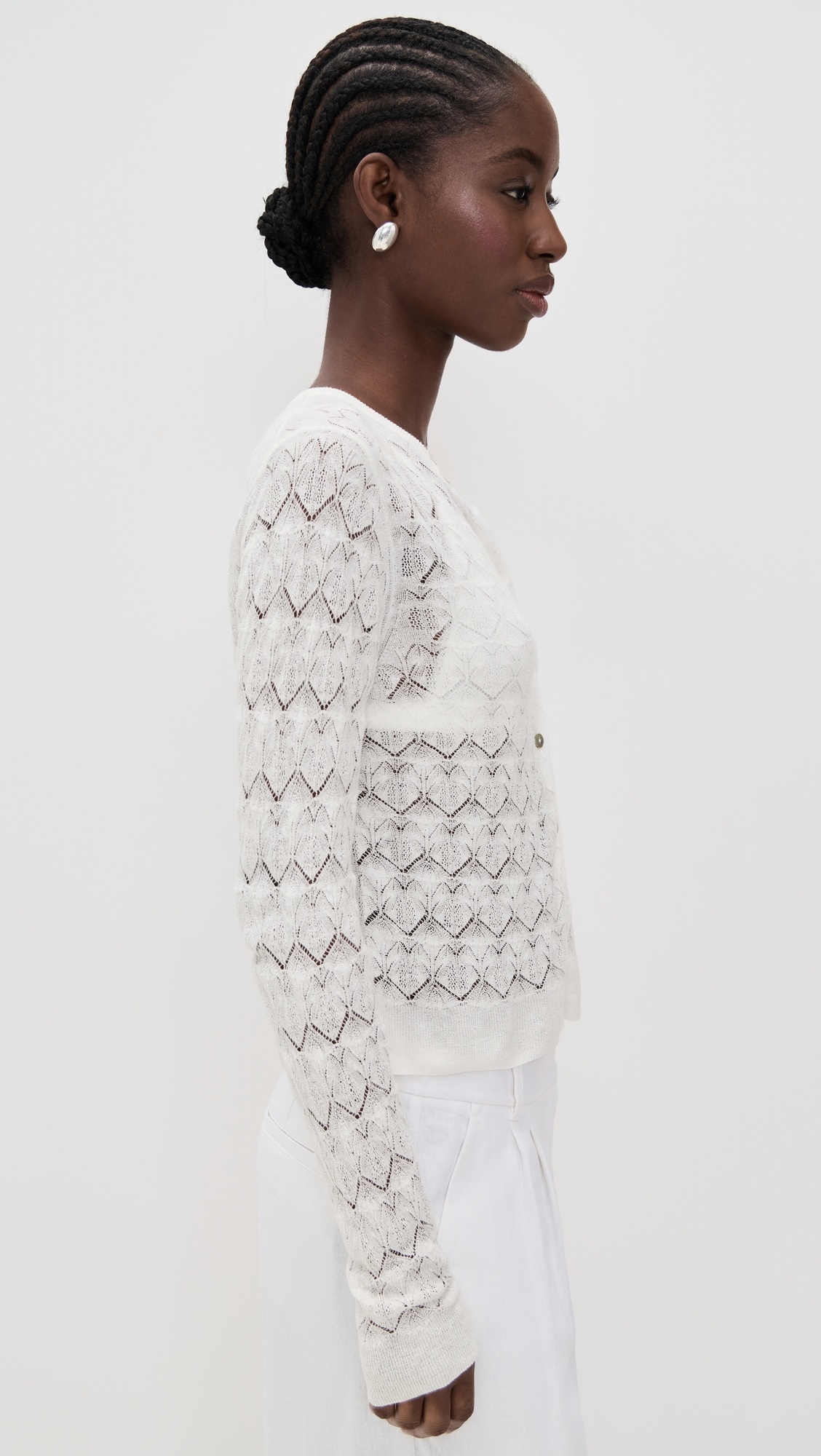 Lace Stitch Cardigan - 3