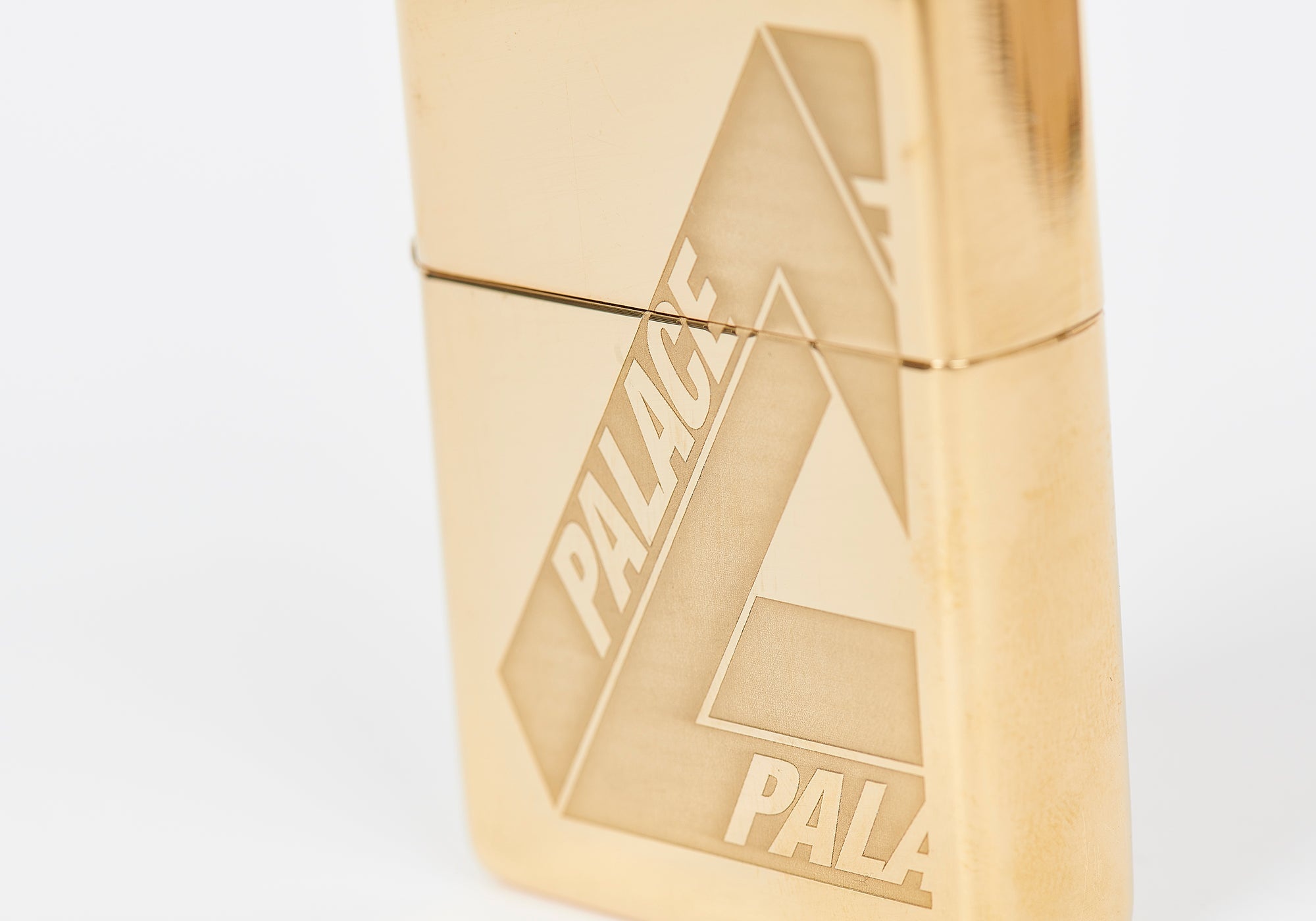PALACE TRI-FERG ZIPPO LIGHTER HIGH POLISH BRASS - 7