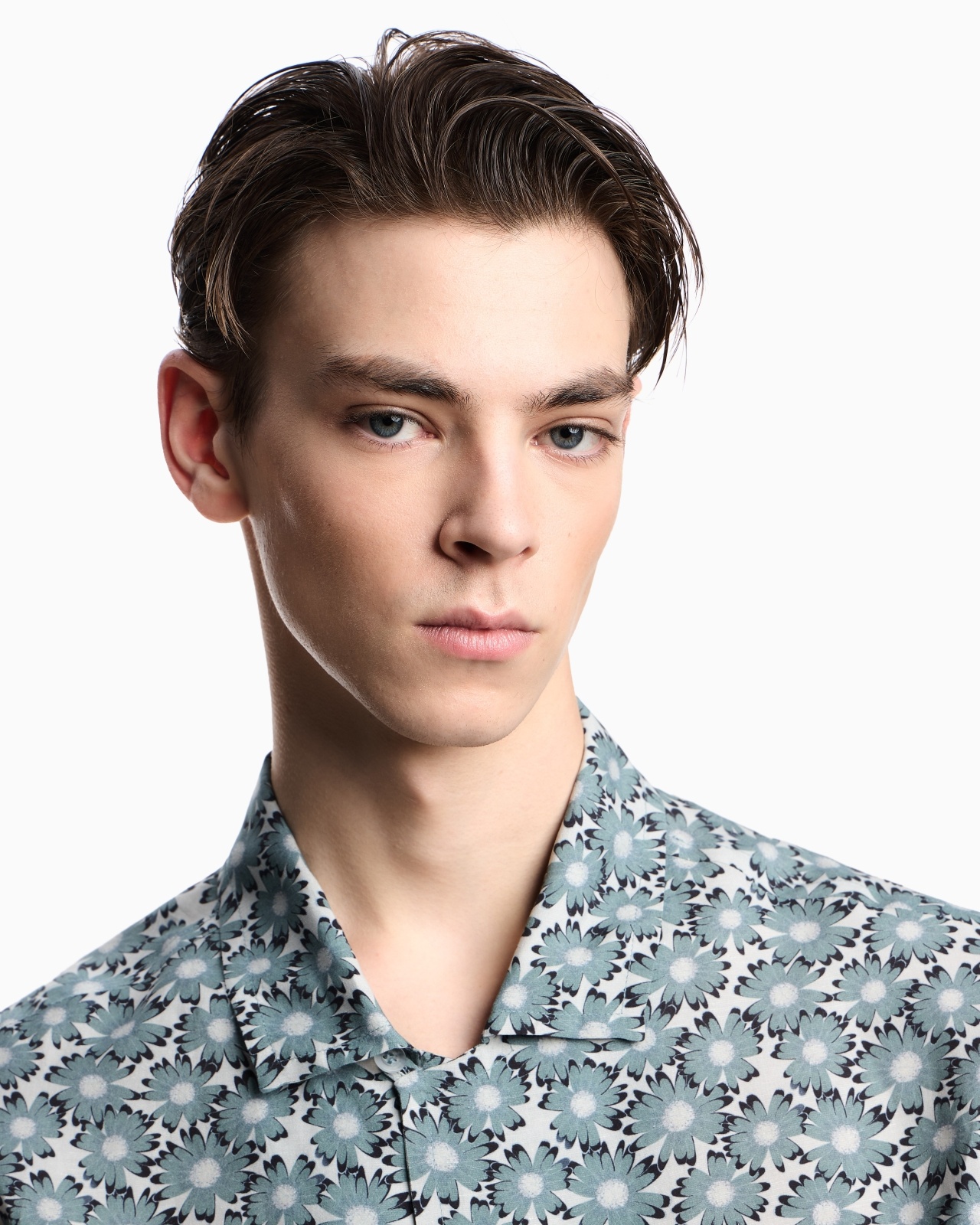 SHORT-SLEEVED VISCOSE-BLEND SHIRT WITH ALL-OVER PRINT FROM THE PEACE CAPSULE COLLECTION - 5