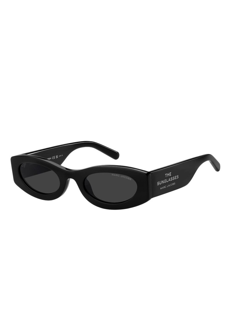 Marc Jacobs oval-frame sunglasses outlook
