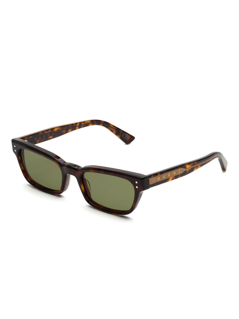 Marni Floosa rectangle-frame sunglasses outlook