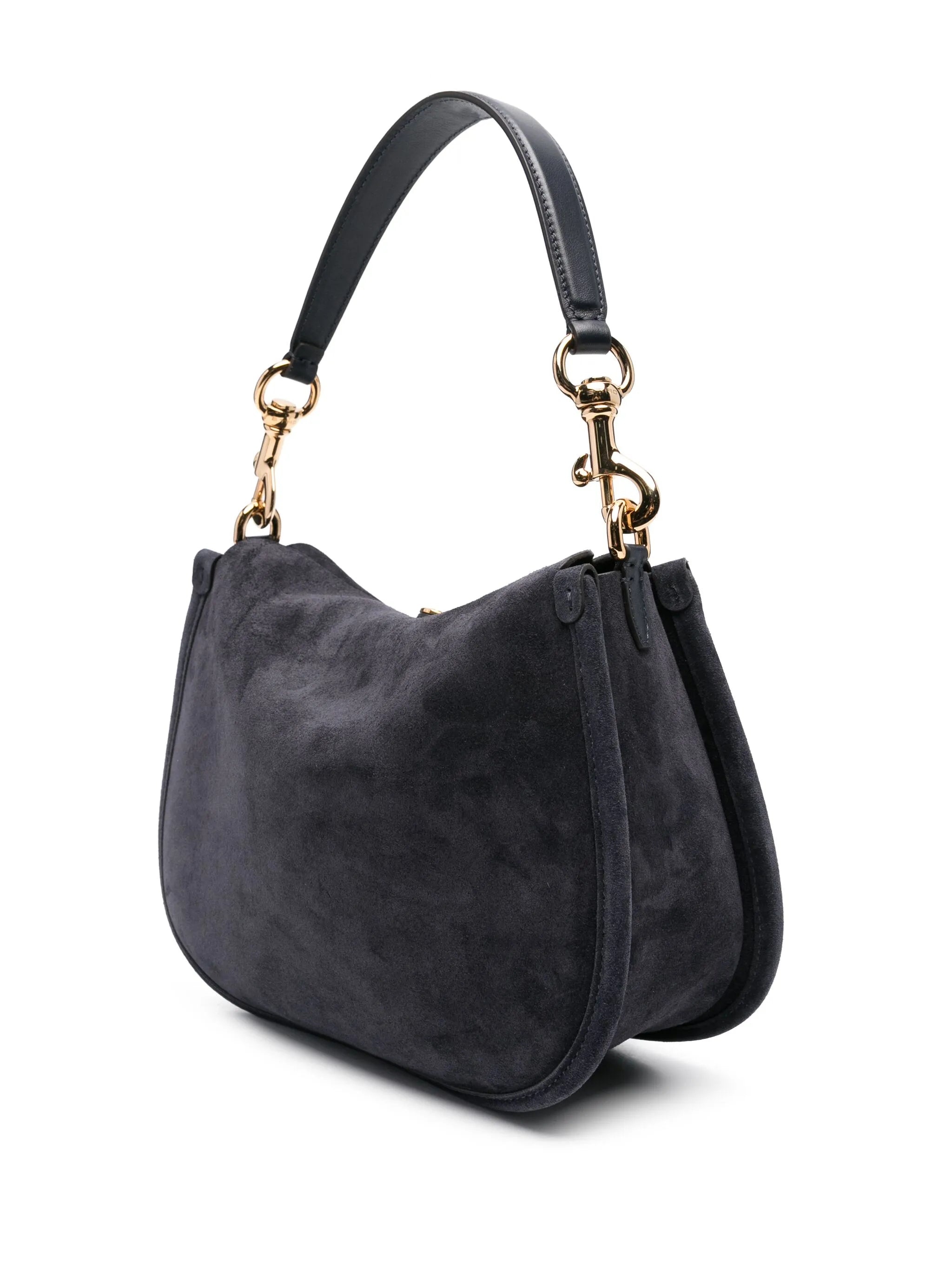 Suede Crossbody Bag - 5