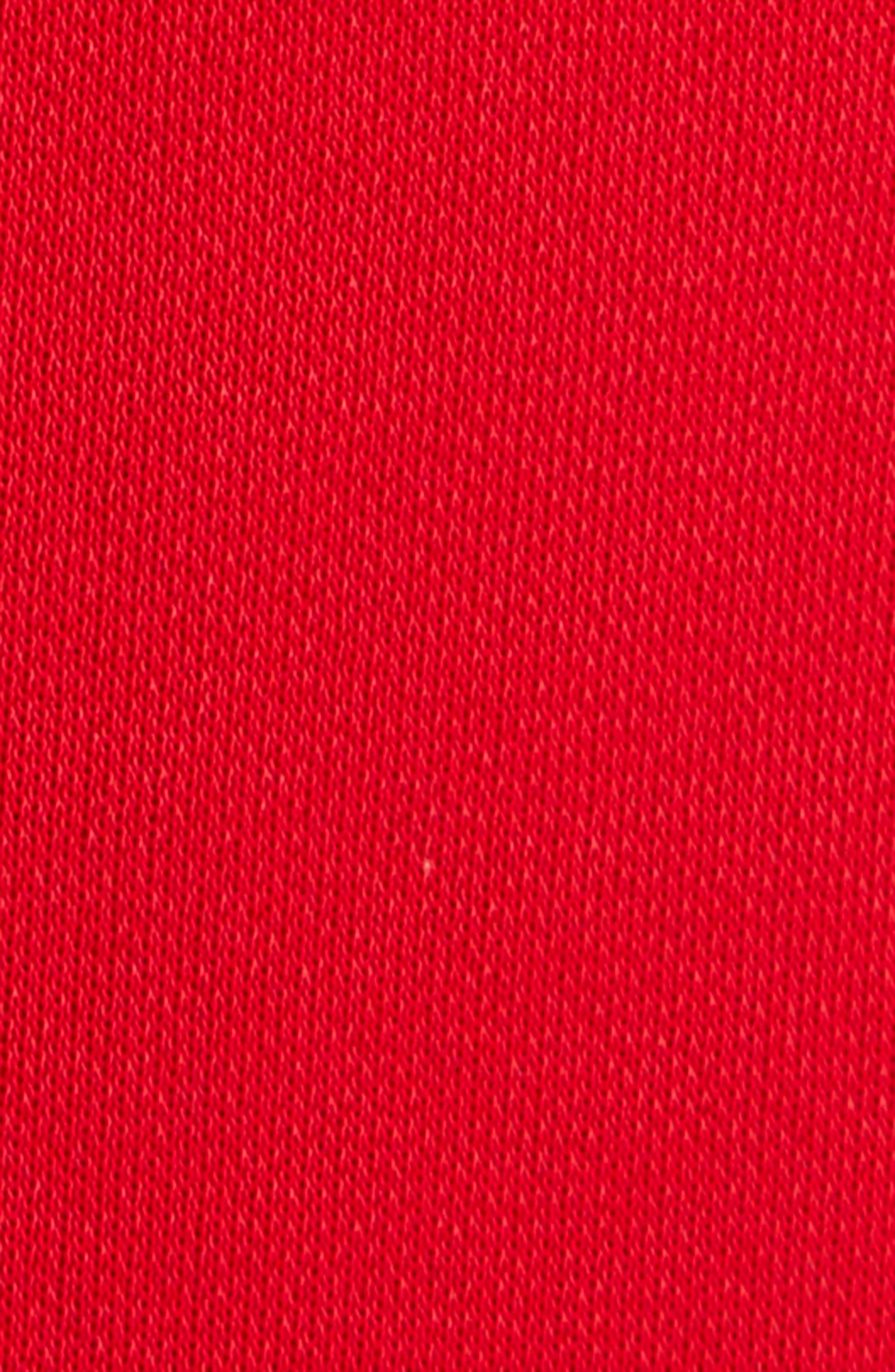 Carolina Herrera Ruched Jersey Column Dress in Herrera Red at Nordstrom - 6
