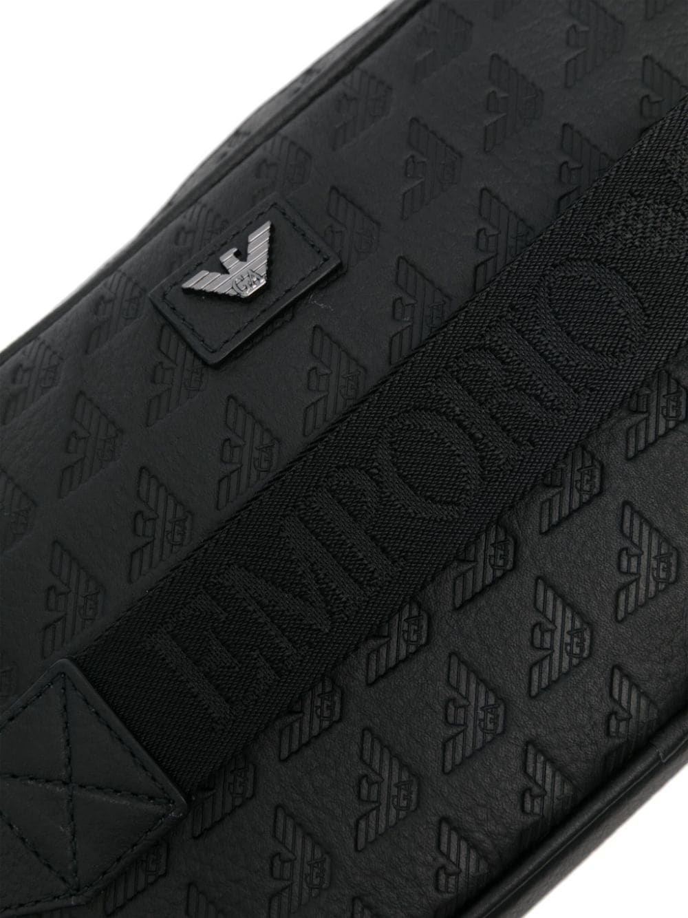 debossed-logo clutch bag - 4