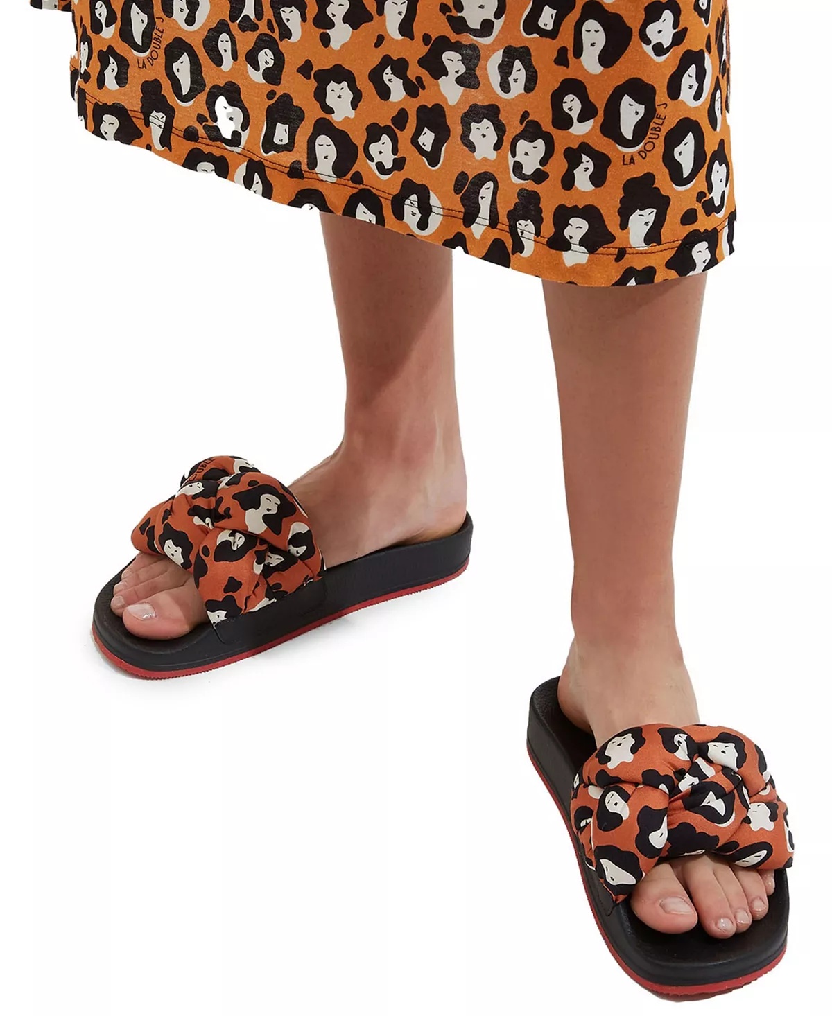 Women's Treccia Slides - 2