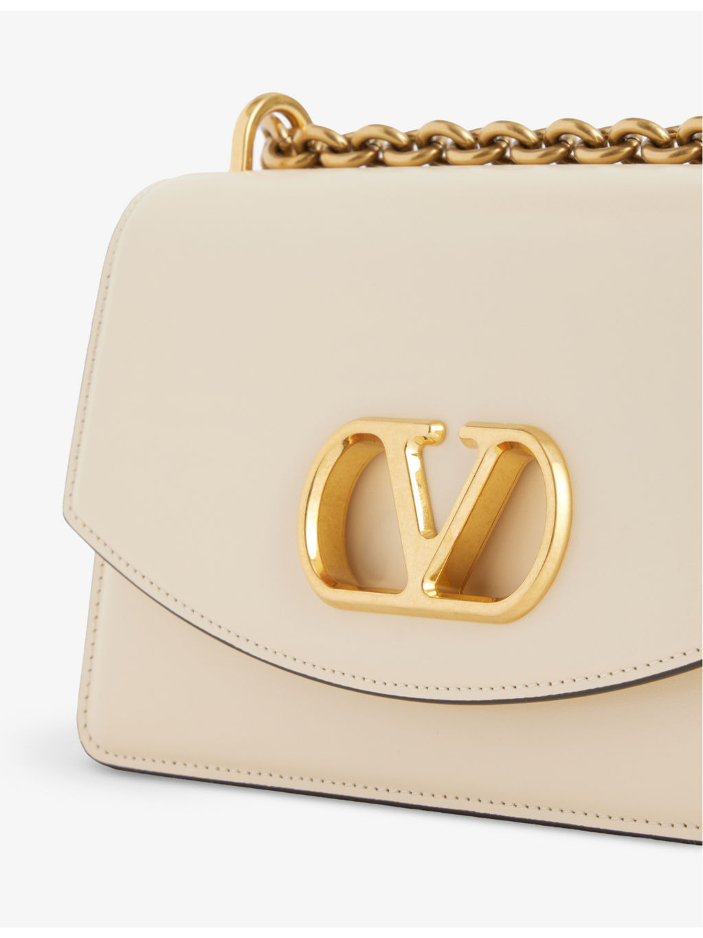 Vain small chain-strap leather shoulder bag - 4