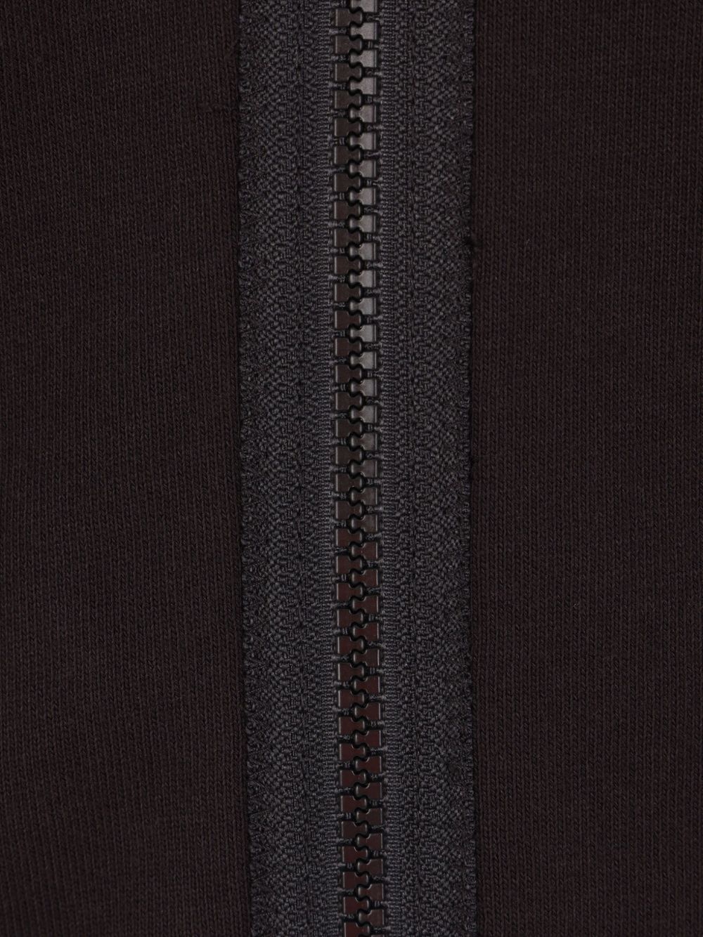 Goggle-detail zip-up hoodie - 4