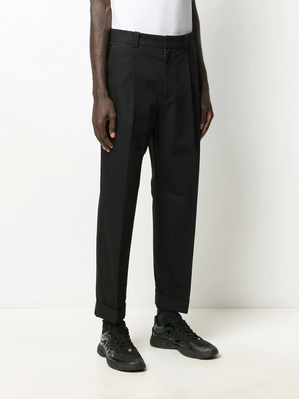 tapered tailored trousers - 3