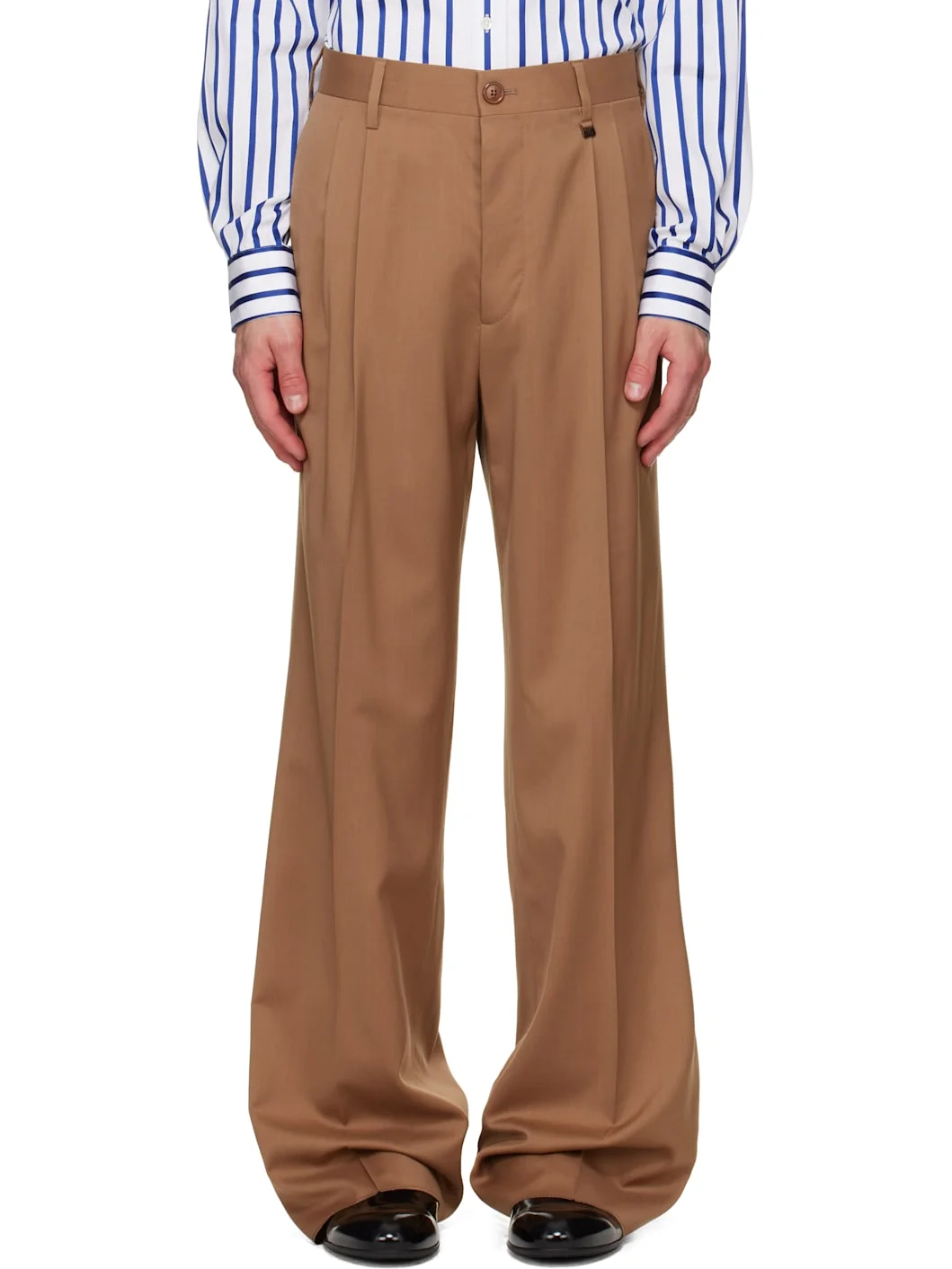 Beige Rafael Trousers - 1