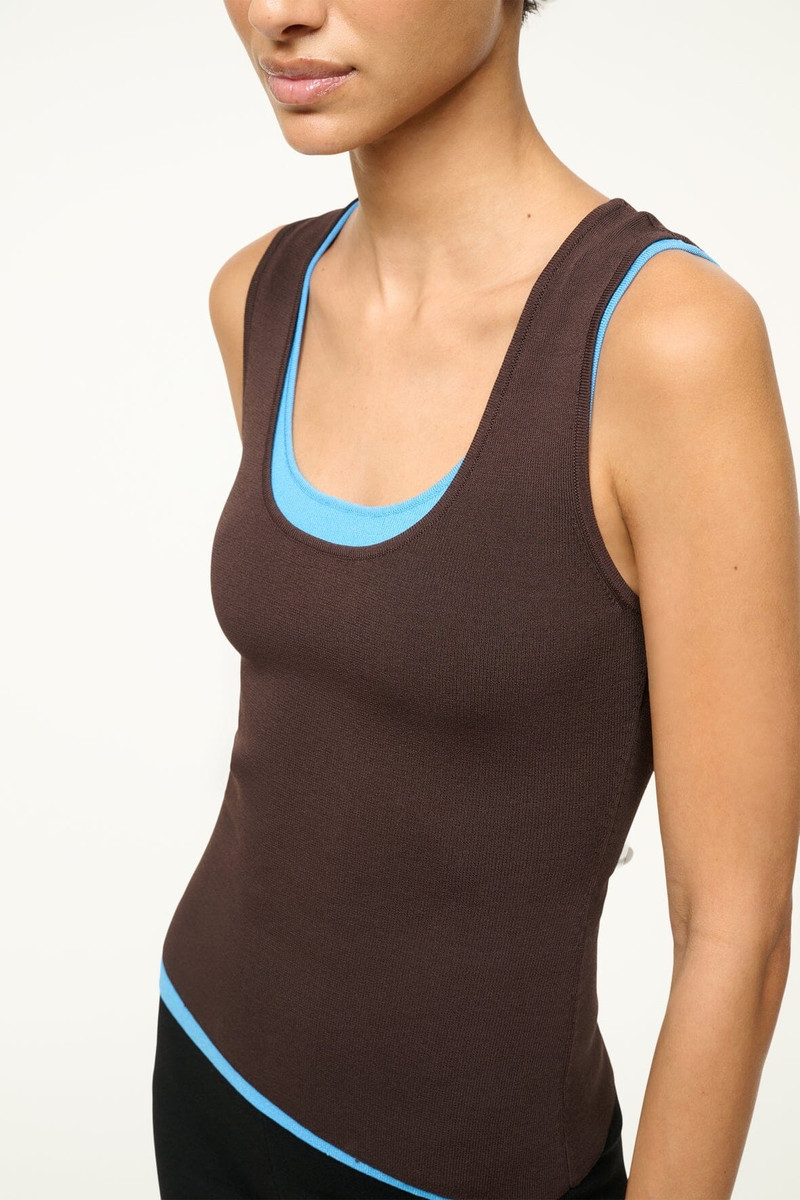 STAUD STAUD HERMOSA TANK EARTH AQUA outlook