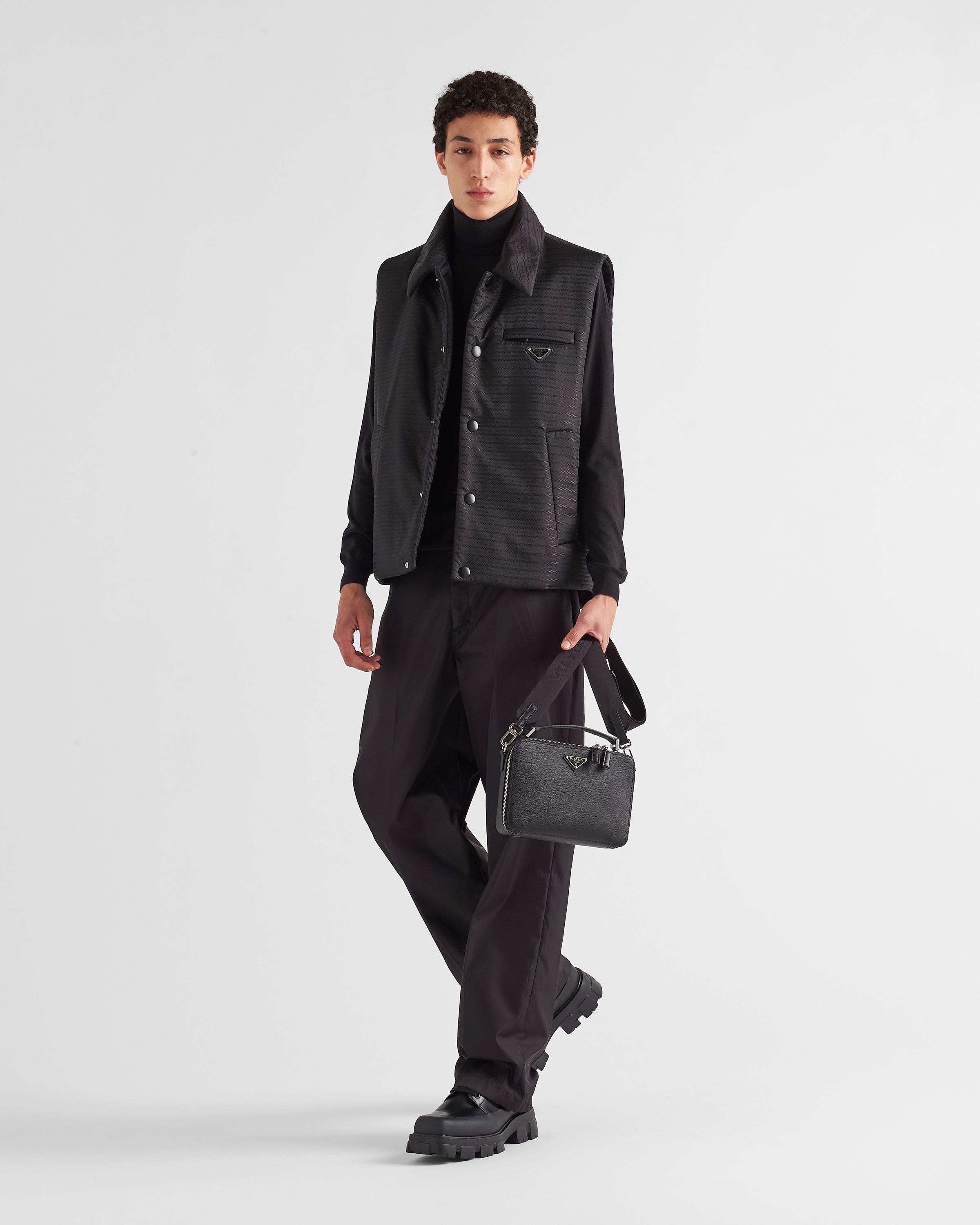 Re-Nylon padded vest - 2
