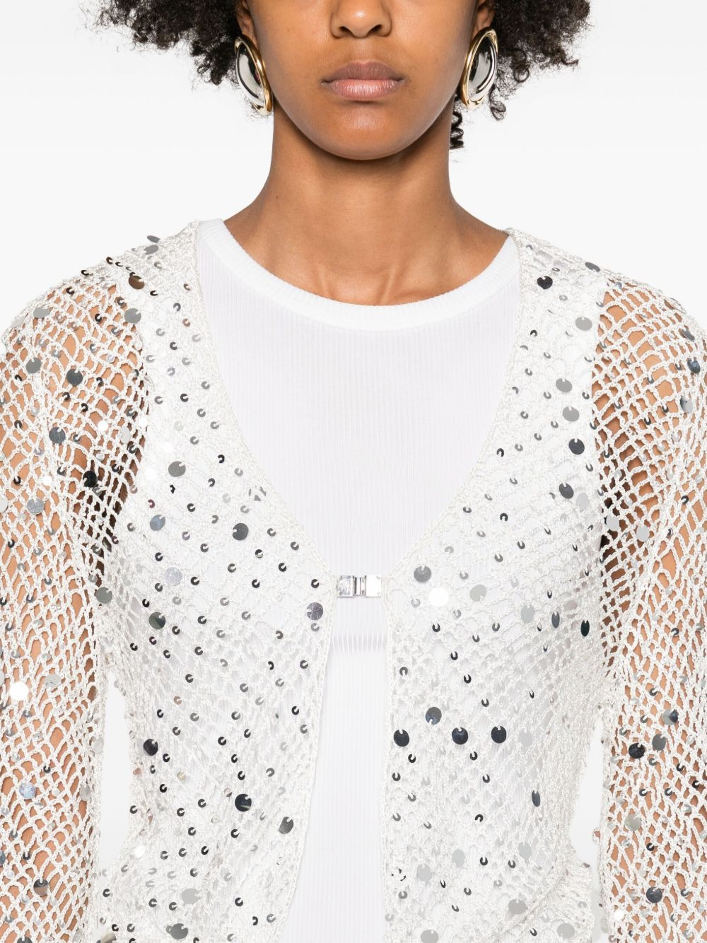 Vera sequin-embellished top - 5