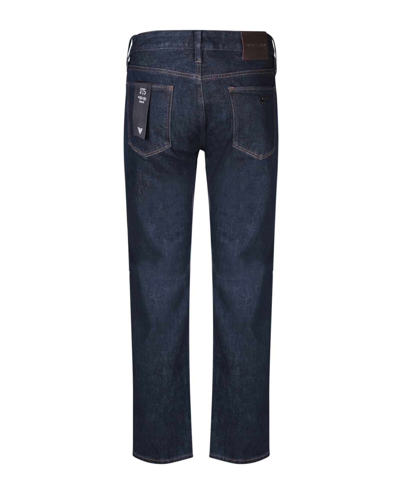 Dark Blue Slim Jeans - 2