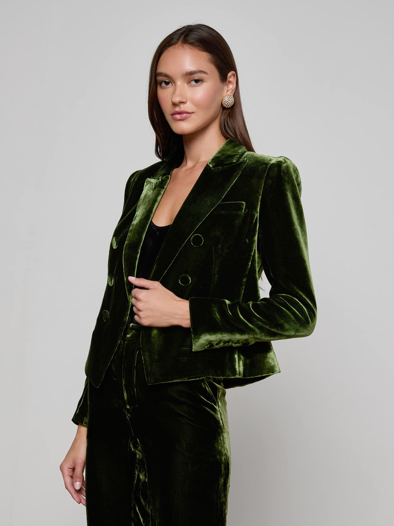 Brooke Velvet Blazer 3