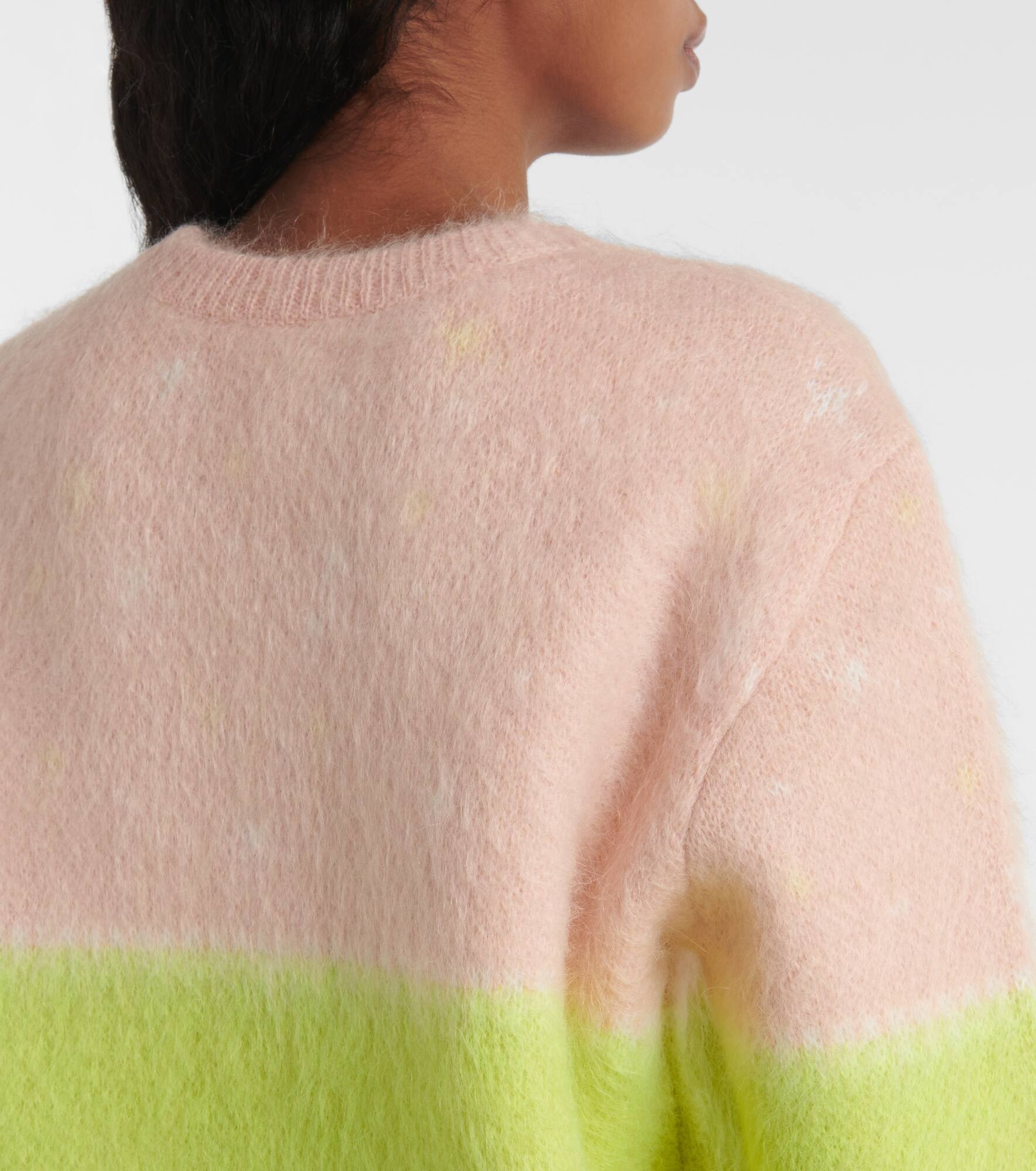 x Suna Fujita mohair and wool-blend sweater - 6