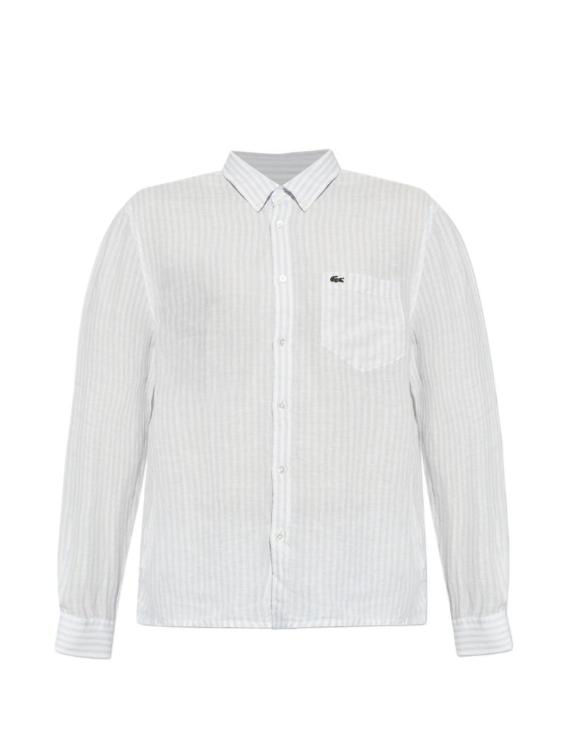 striped button-down shirt 1