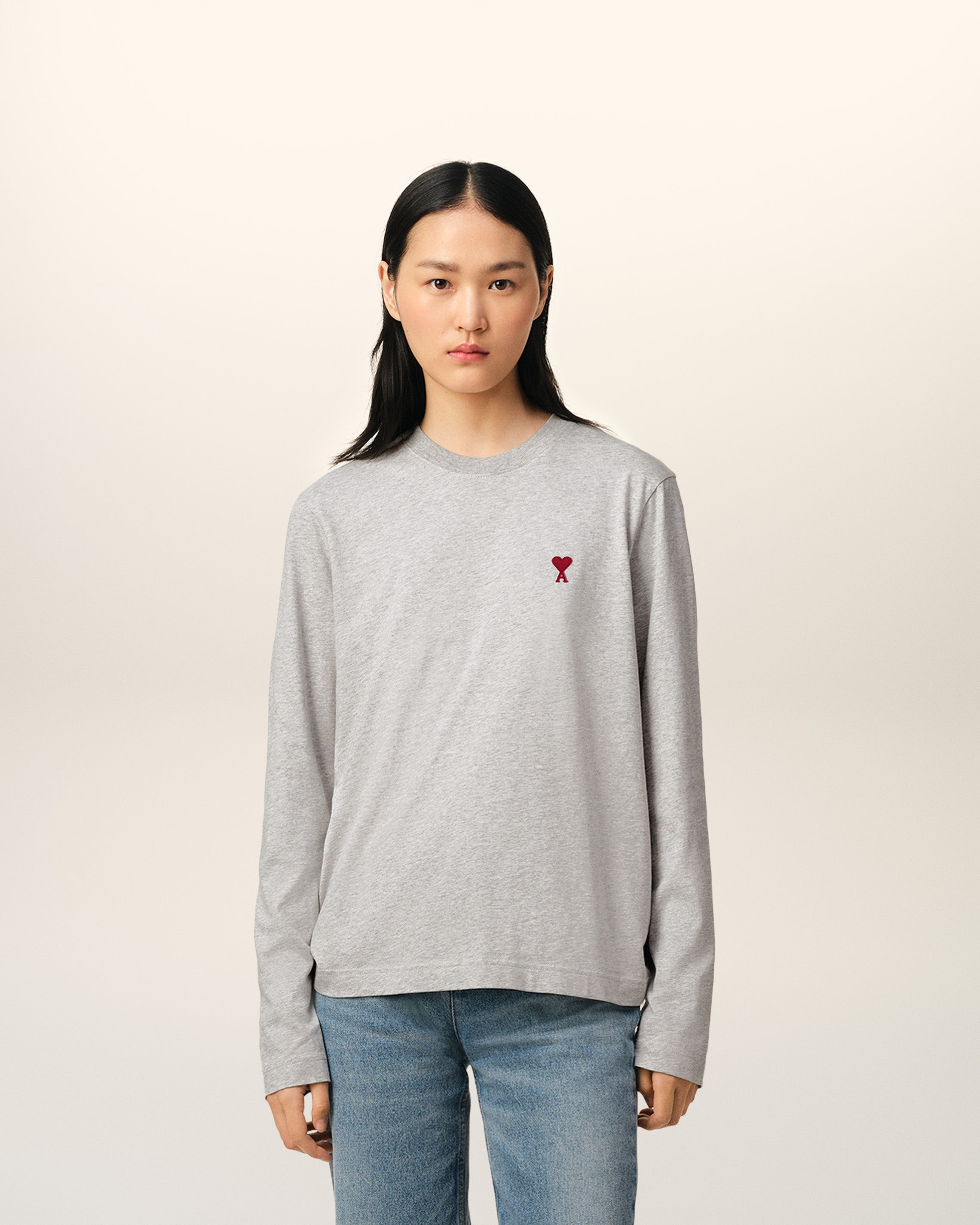 RED AMI DE COEUR LONG SLEEVES T-SHIRT - 7
