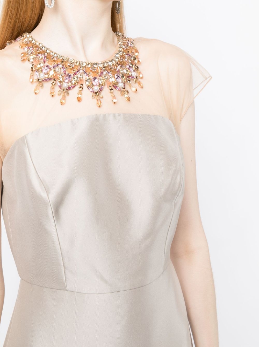 Irina crystal-embellished gown - 5