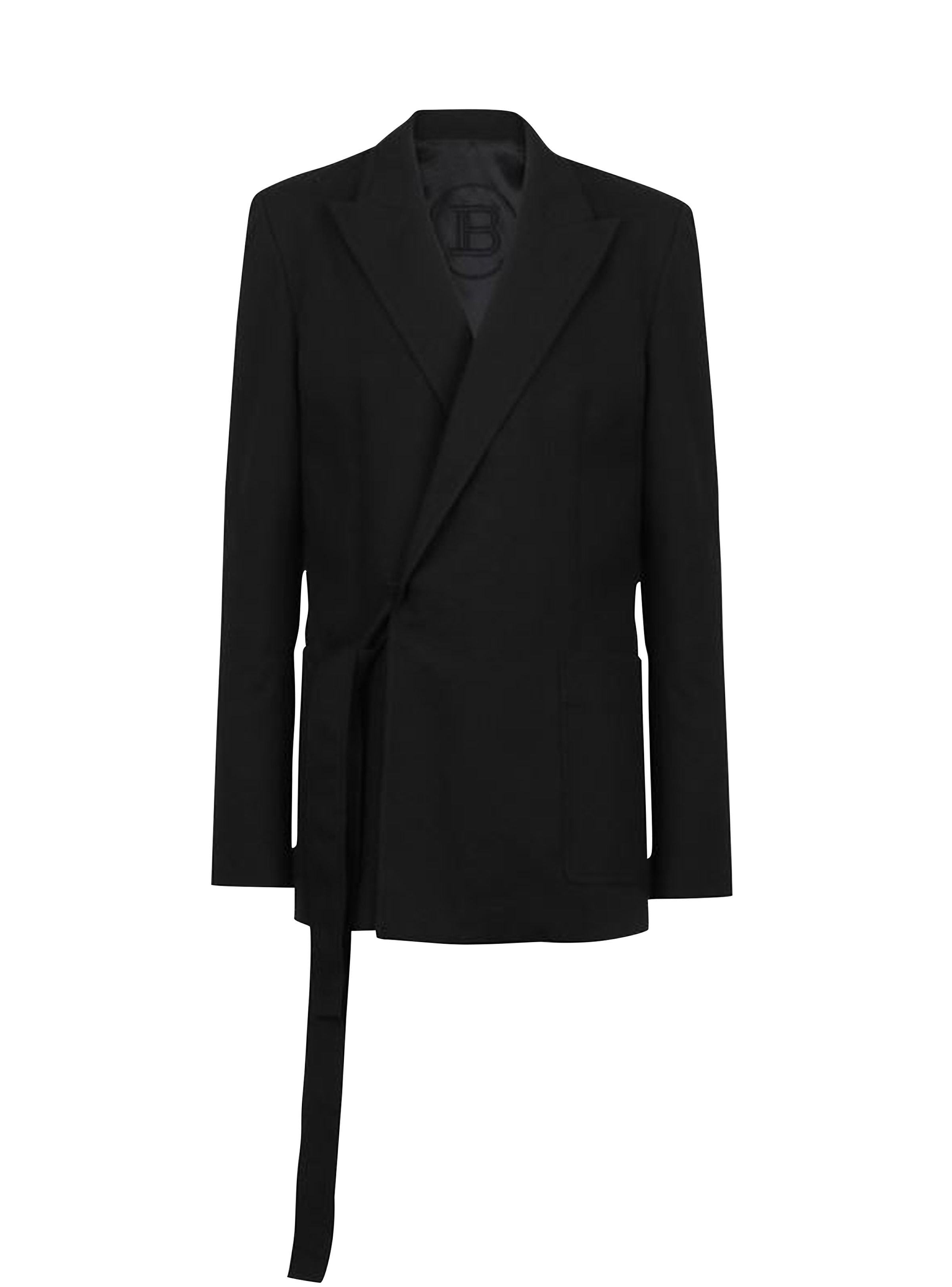 Asymmetrical cotton blazer - 1