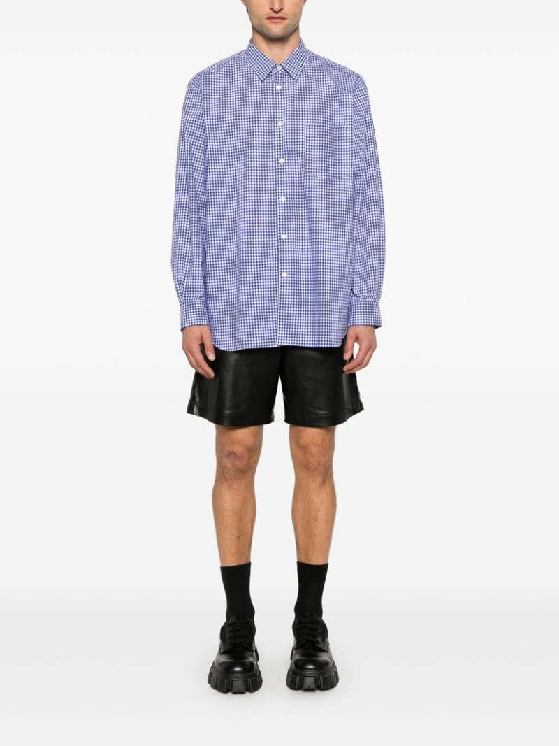 Comme des Garçons SHIRT gingham-pattern 셔츠 outlook