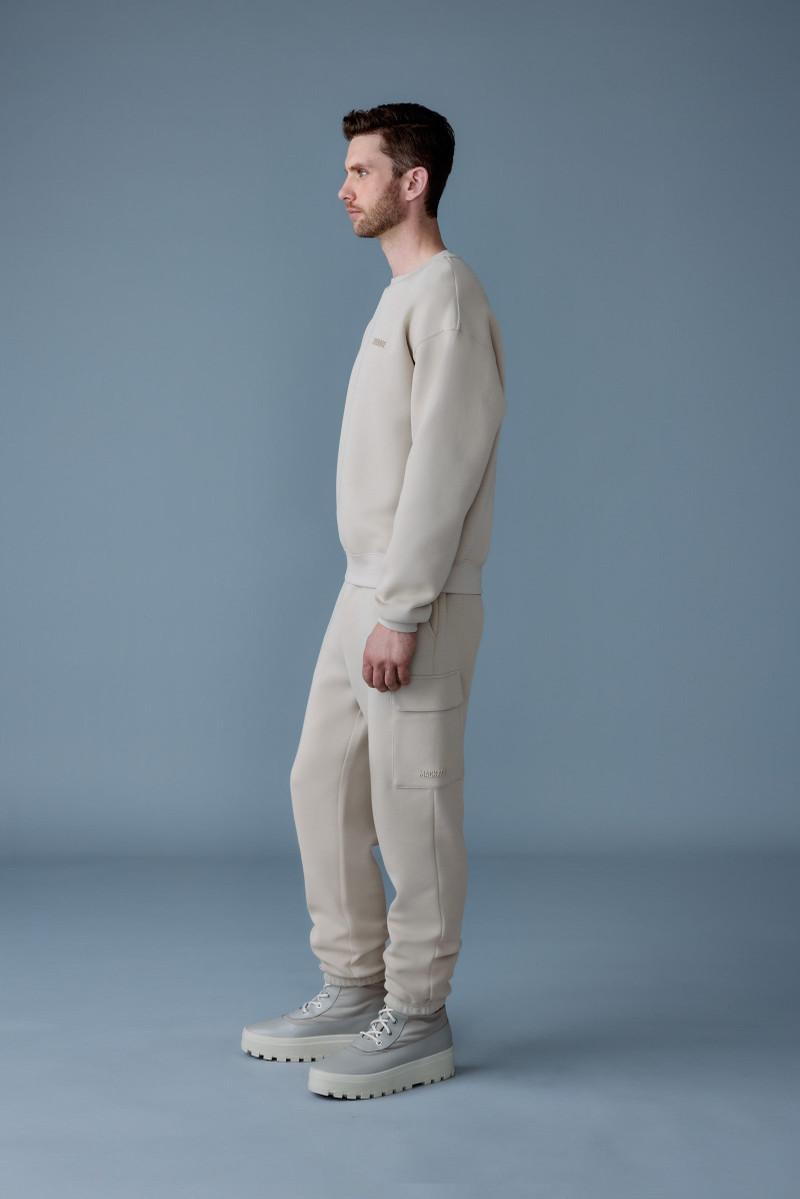 MARVIN-R Double face jersey cargo sweatpants 3