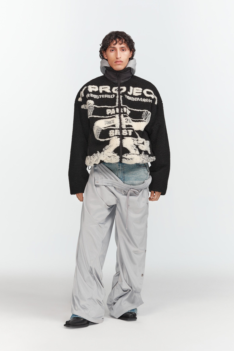 Y/Project Paris' Best Jacquard Fleece Jacket outlook