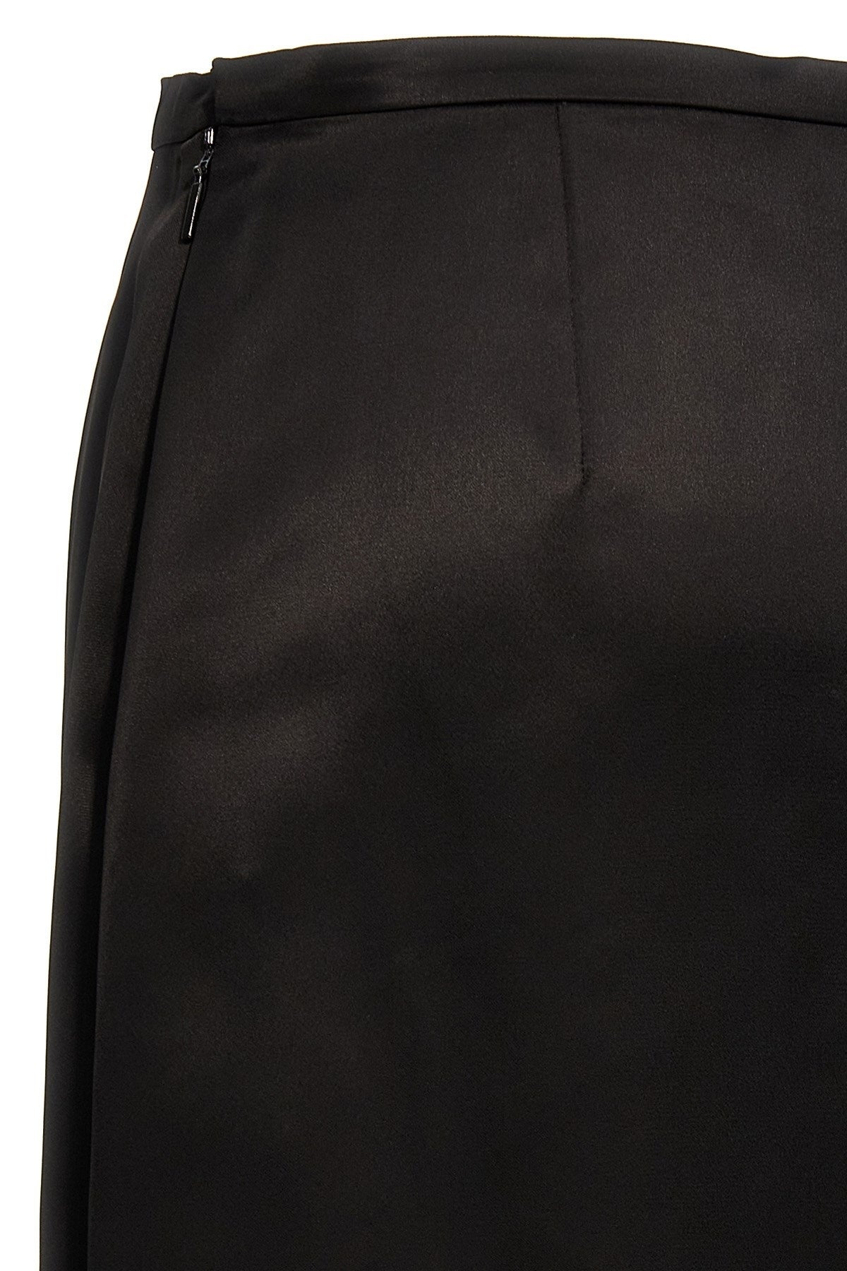 SAINT LAURENT Saint Laurent Women Satin Skirt | luosophy