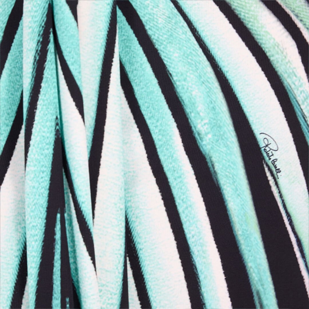 Ray Of Sea Print Dress Maxi - 5