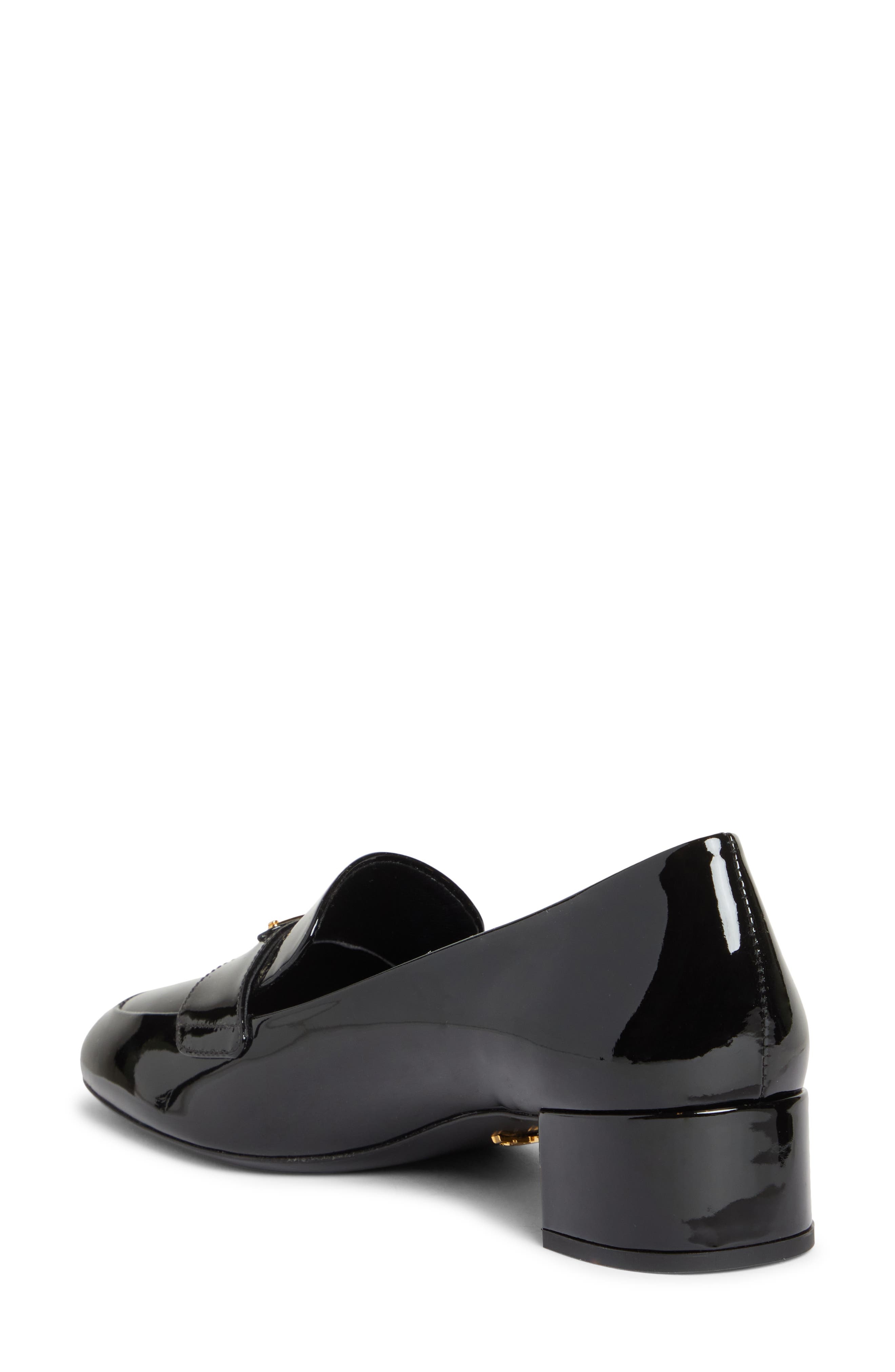 Triangle Logo Loafer Pump - 2