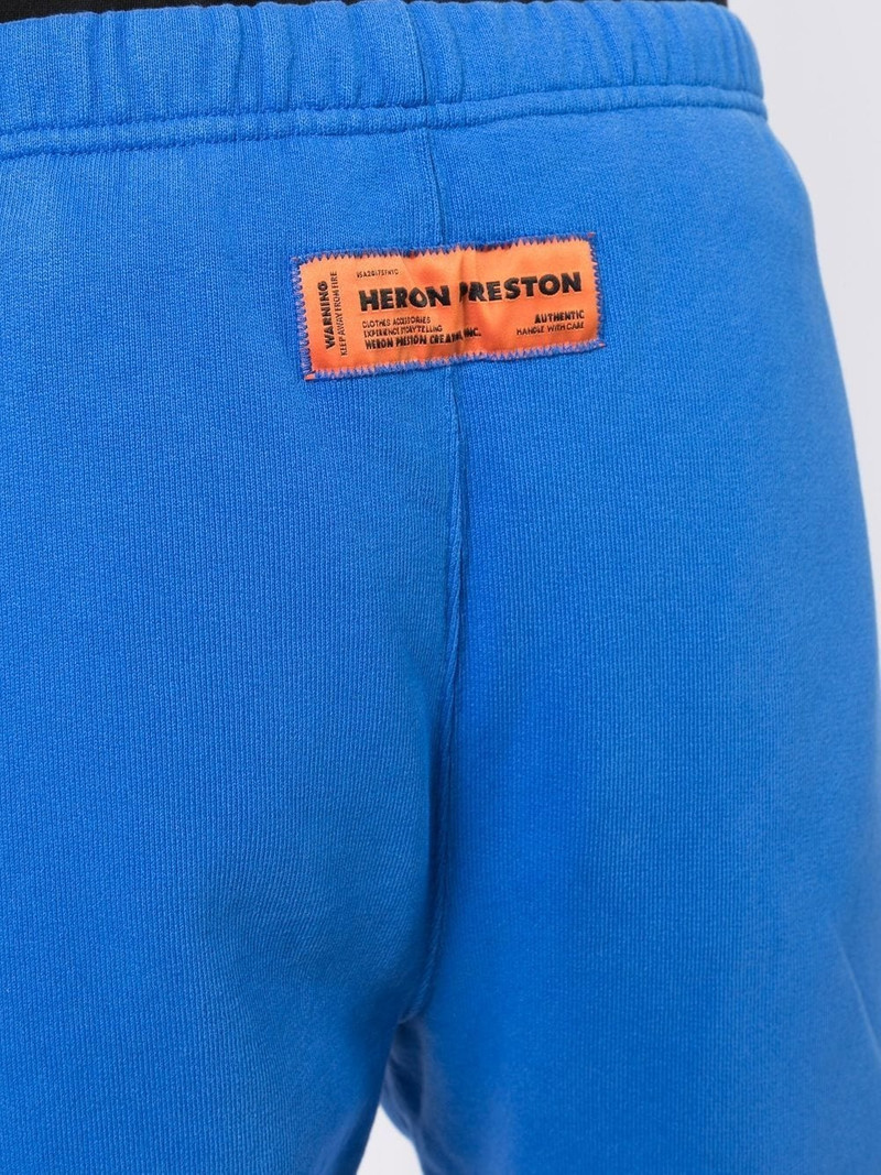 logo-patch track shorts 5