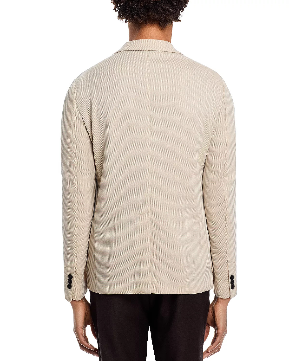 Theory Clinton Textured Jersey Slim Fit Unstructured Sport Coat - 4