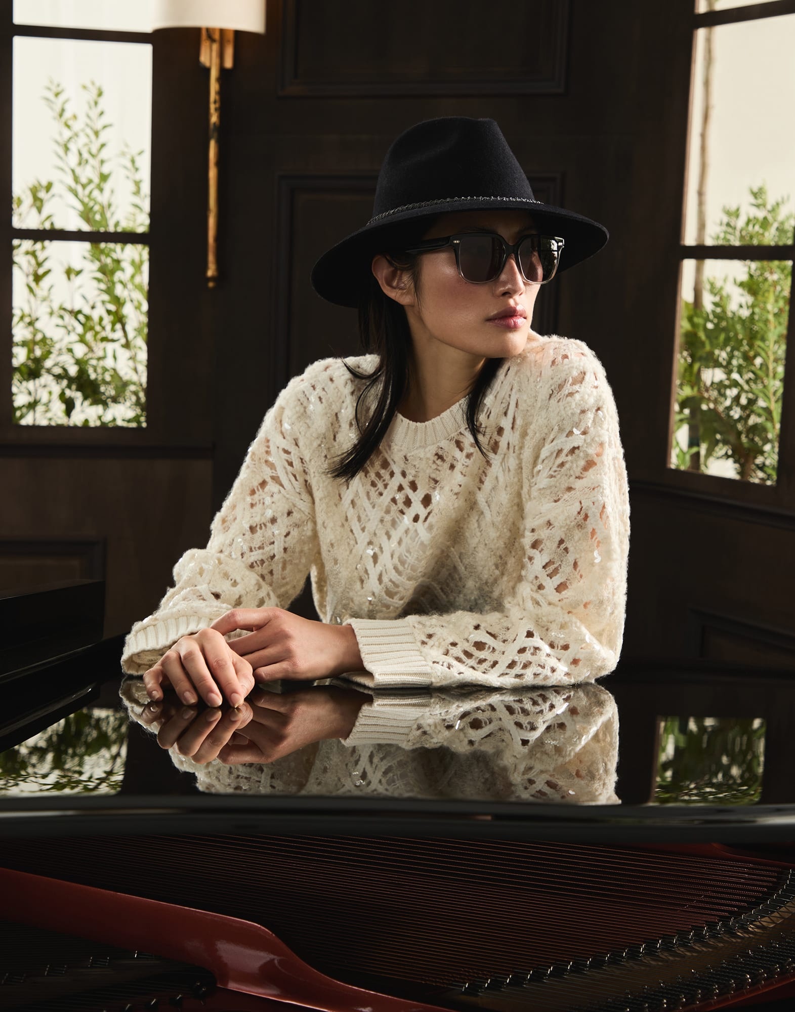 Iconic Meridian acetate sunglasses - 4