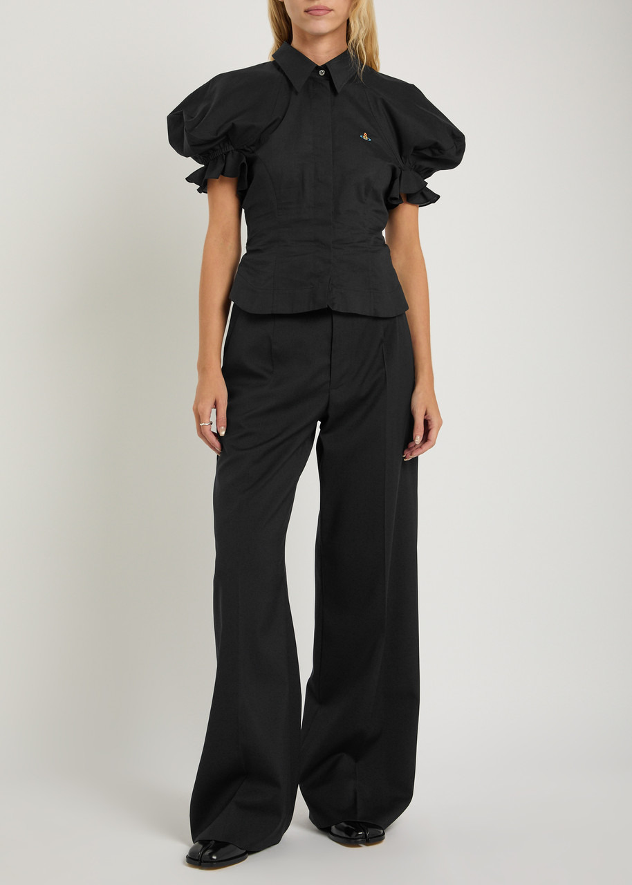 Vivienne Westwood Gexy Puff-sleeve Cotton Blouse - 4