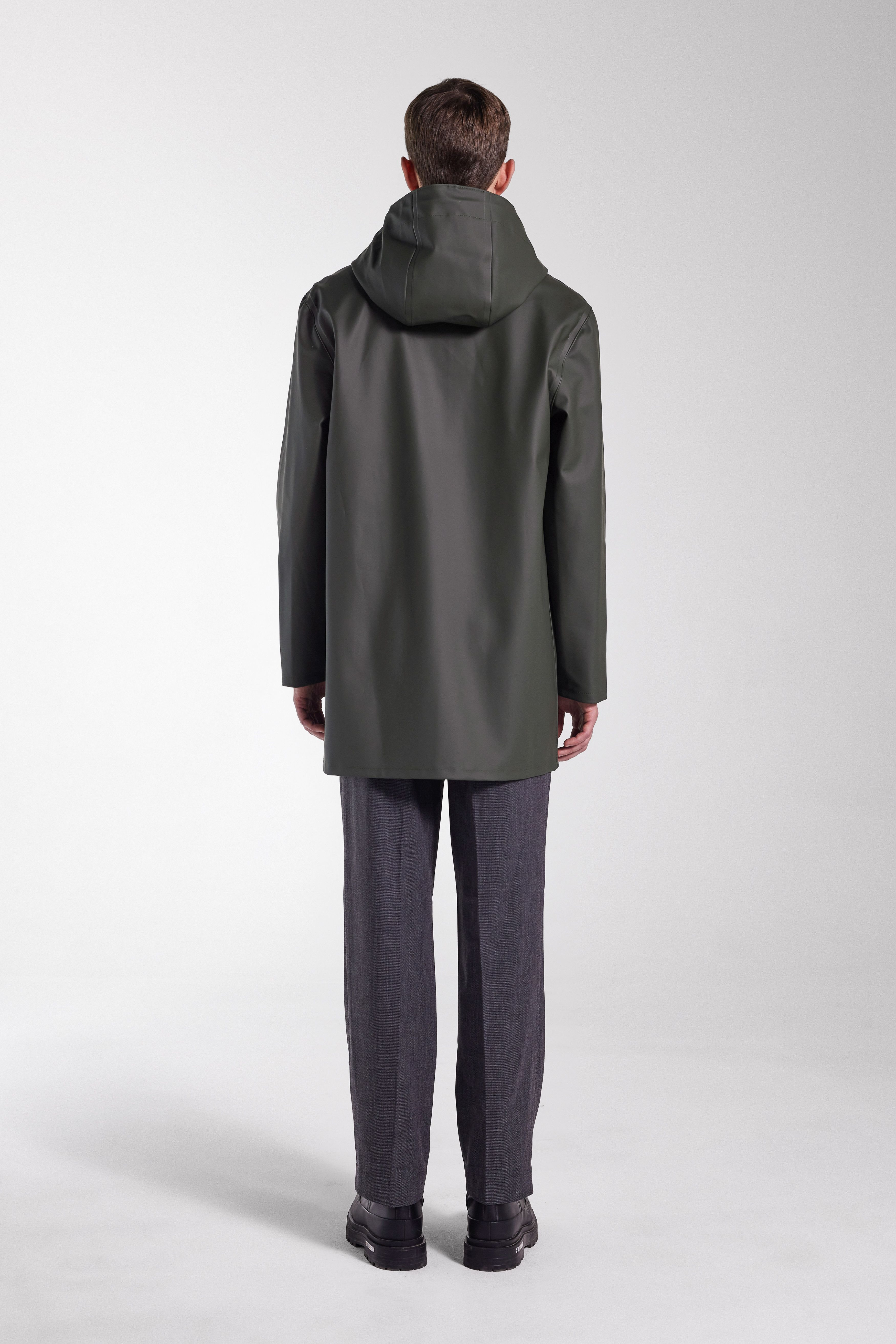 Stockholm Raincoat Green - 5