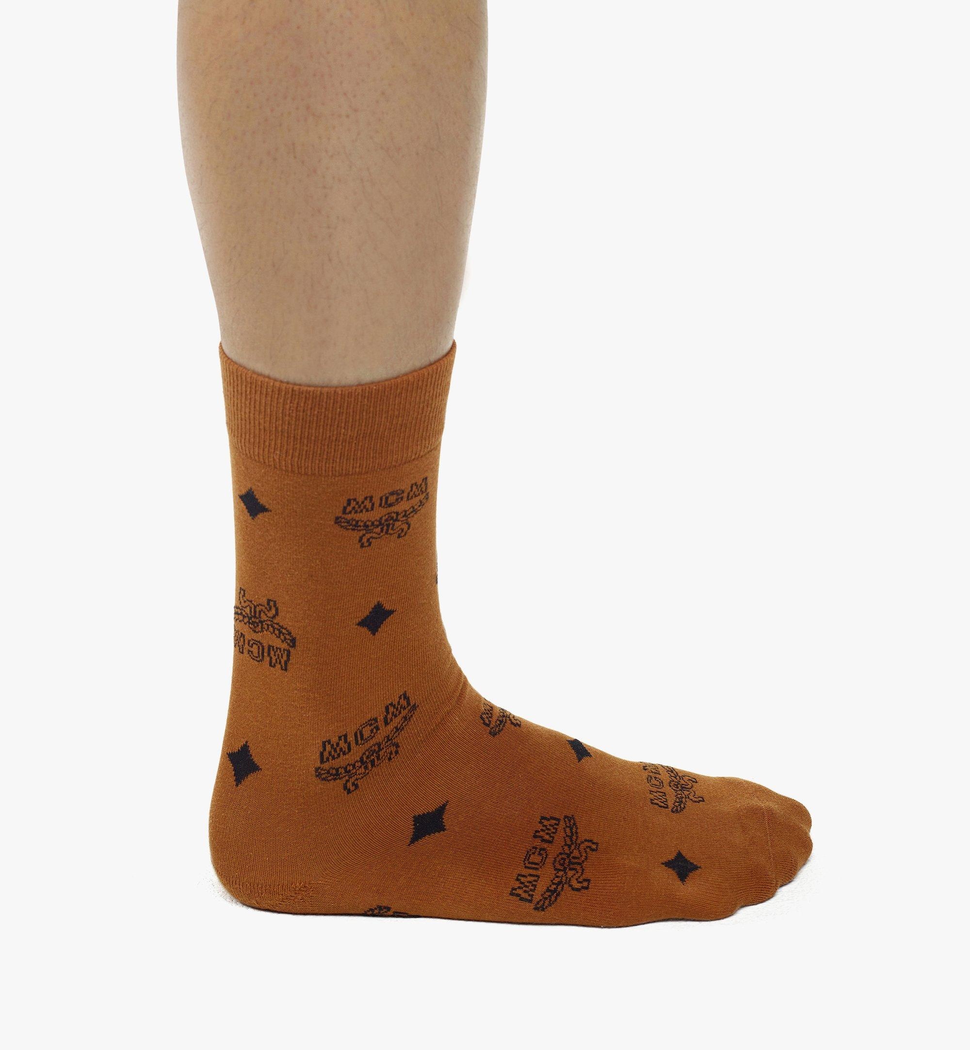 Monogram Knit Socks - 6
